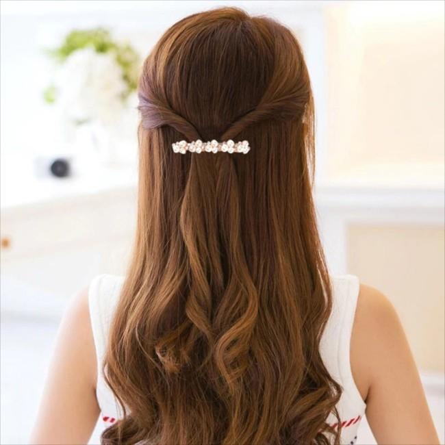 ヘッドドレス 髪飾り ヘアアクセサリー フェミニン パール ビジュー