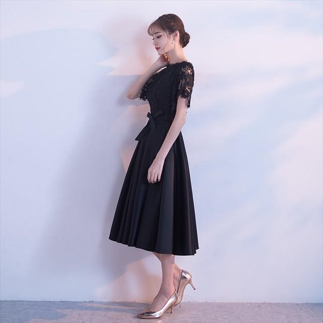 パーティードレス 10代 代 30代40代 ワンピース おしゃれ フォーマル お呼ばれ リボン ミモレ丈 キャバ 秋冬 カラードレス 結婚式 成人式 セクシー レディース D310 パーティードレス通販preciouslady 通販 Yahoo ショッピング