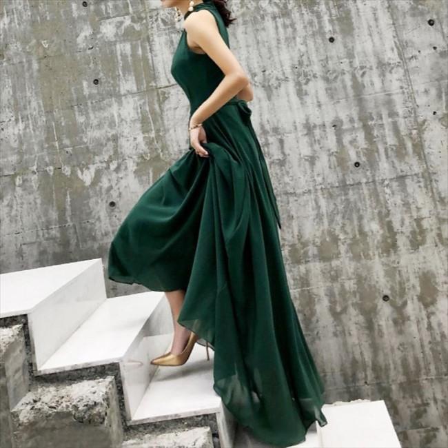 レビューで送料無料 パーティードレス レディース グリーン ホルターネック ワンピース ワンピ 結婚式 パーティ 成人式 社交 お呼ばれ 花嫁 二次会 ドレス フォーマル カラードレス ファイナルバーゲン Bonusvulkanvegasde Nepourvaincre Com