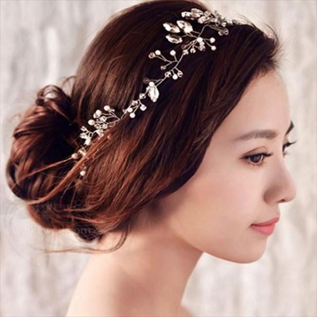 髪飾り 花 フラワー リーフ パール ティアラ ヘアアクセサリー 髪飾り 花 フラワー リーフ パール ティアラ ヘアアクセサリー