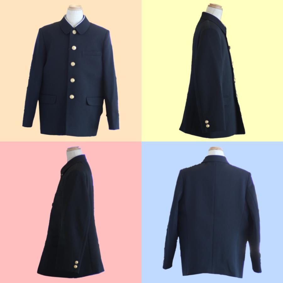 KANKO 小学生折衿学生服 150-170 黒 KTW3100 カンコー 男子 折襟 学生