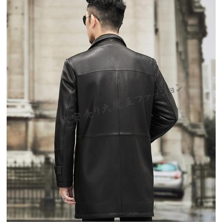 ライダース ジャケット メンズ アウター レザージャケット 本革 鹿革
