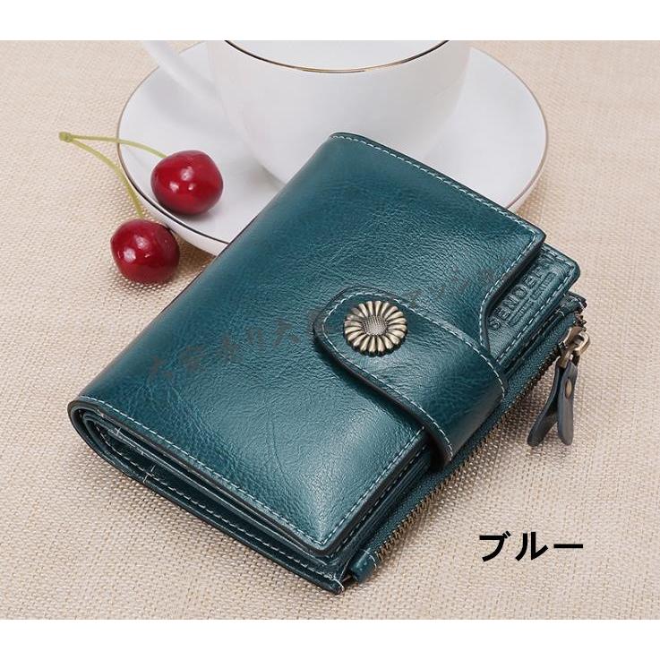 激安短財布たくさん入るカードケースレディース二つ折り革ファスナーカード小銭入れアウトレット二つ折り財布サイフ Wallet23 大安売り大魔王ファッション 通販 Yahoo ショッピング