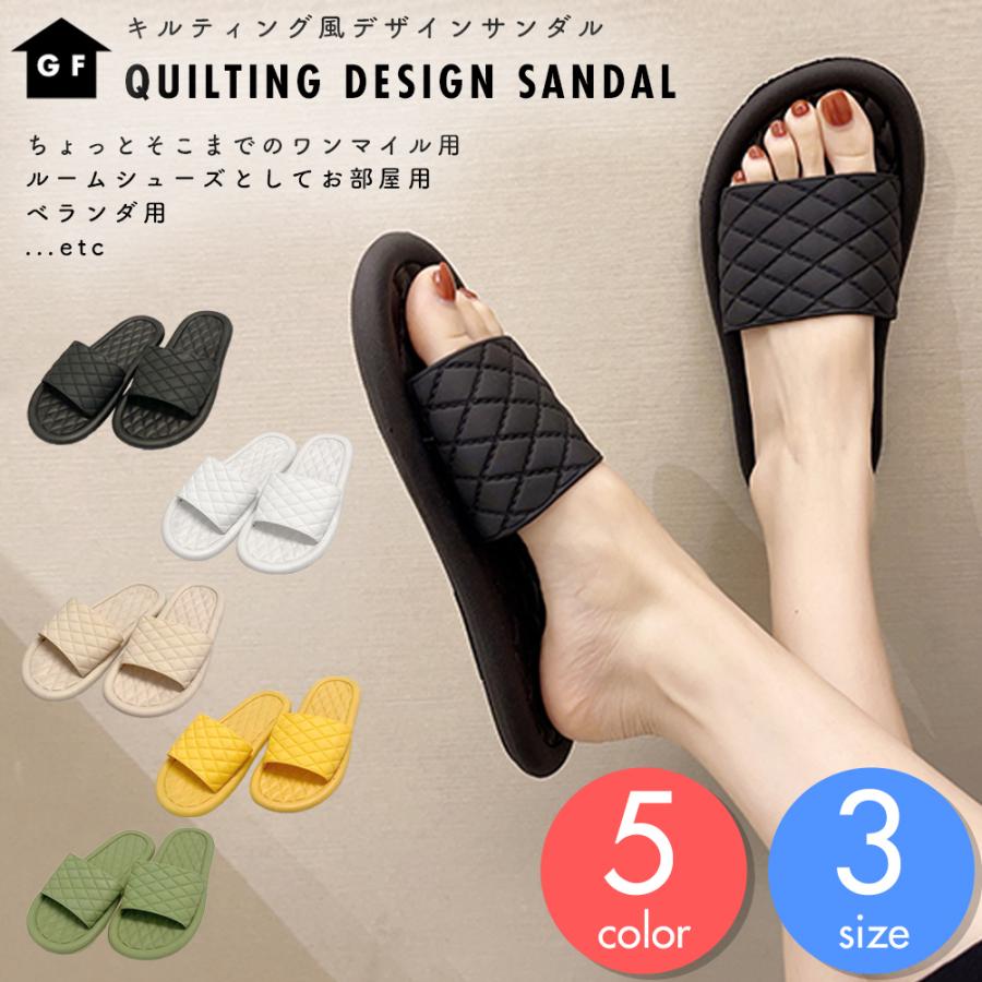 サンダル レディース 21 歩きやすい ぺたんこ フラット スリッパ ベランダ用 おしゃれ シャワーサンダル スリッポン ルームシューズ ワンマイル Gfs 006 Fashionberry 通販 Yahoo ショッピング