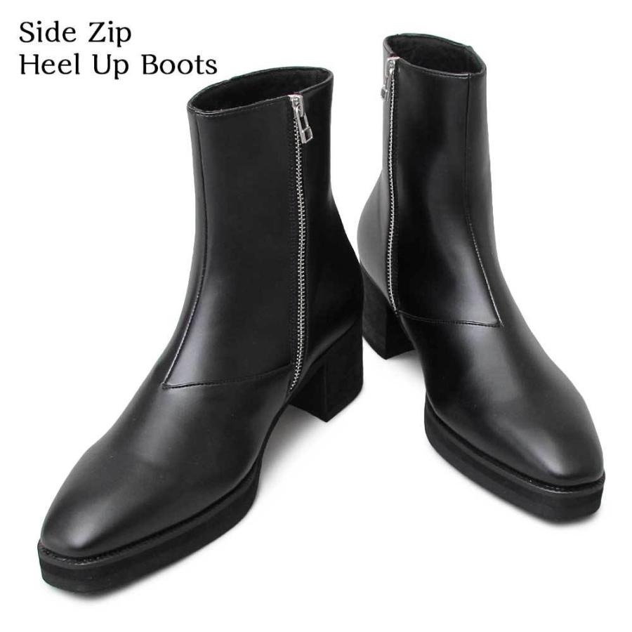 独創的 ブーツ メンズ ヒールブーツ ロングブーツ サイドジップ モード おしゃれ 靴 きれいめ ロングノーズ 超特価激安 Www Aug Mx