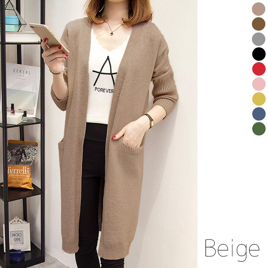 カーディガン レディース ロングカーディガン ニット Fashion Box 通販 Yahoo ショッピング