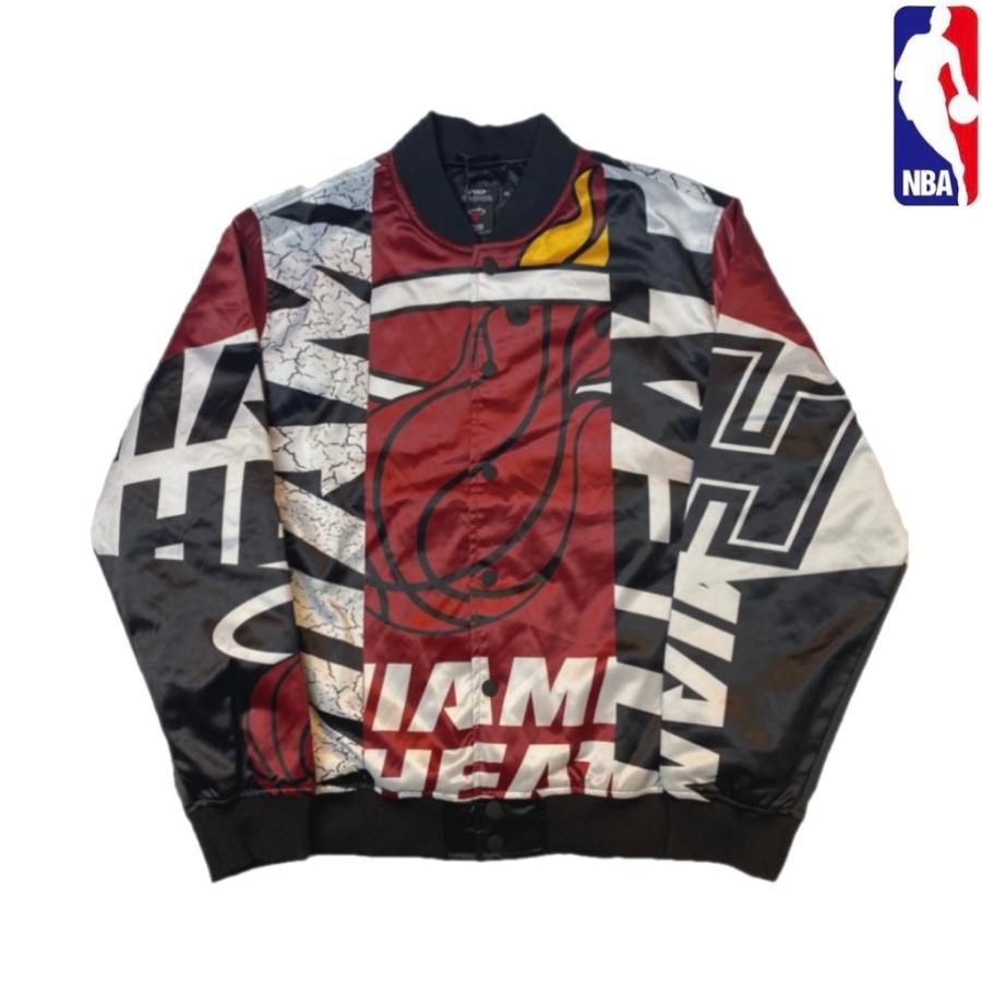 ジャケット アウター サテン スタジャン maiami heat マイアミヒート 