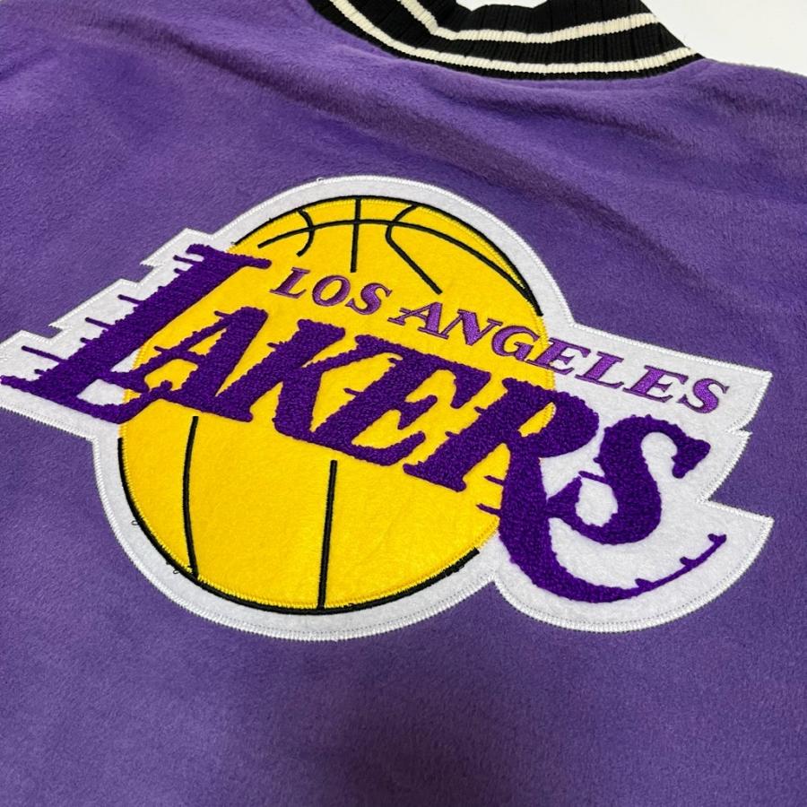 NBA/NFL/NHL/MLB スタジャン ジャケット アウター NBA lakers la NBA/NFL/NHL/MLB スタジャン ジャケット アウター NBA lakers la