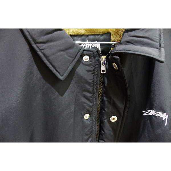アウター　メンズ　 ステューシー　コーチ　ジャケット　裏ボア　 ファー　STUSSY smooth stock coach jacket　　st-jk002 ファッション メンズファッション XUR1205965476(11815円)