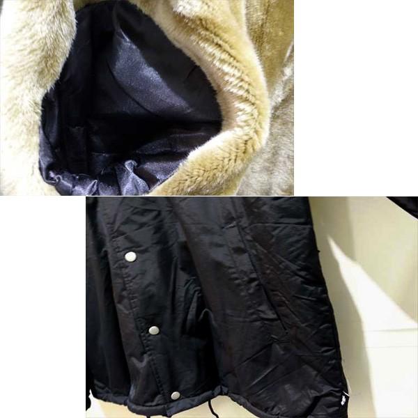 アウター　メンズ　 ステューシー　コーチ　ジャケット　裏ボア　 ファー　STUSSY smooth stock coach jacket　　st-jk002 ファッション メンズファッション XUR1205965476(11815円)