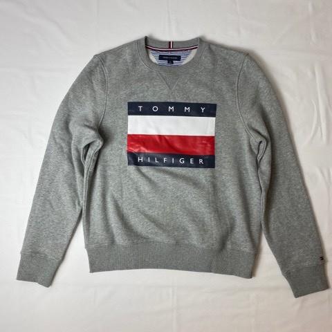 トレーナー メンズ スウェット クルーネック トレーナー Tommyhilfiger 