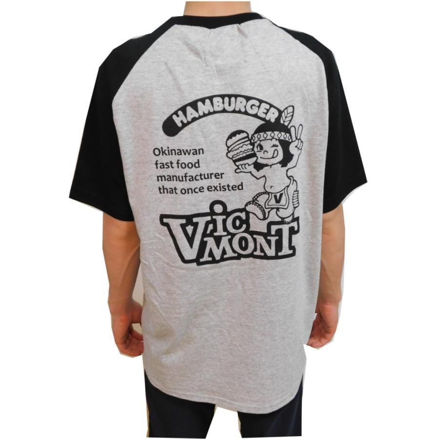 Tシャツ メンズ カジュアル カットソー 沖縄ビクモンハンバーガーT
