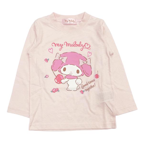 マイメロディ Tシャツ 長袖 春 秋 子供 服 女の子 女児 キッズ キャラクター グッズ 100 110 120【3点までメール便可能】｜fashionichiba-sanki｜04