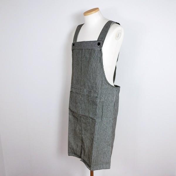 エプロン ヒッコリー メンズ ワークエプロン H型 5ポケット サイズ2段階調節 ブラック 黒 ネイビー 紺 M Lサイズ ストライプ 1点までゆうパケット可能 11 サンキ インターネット販売店 通販 Yahoo ショッピング