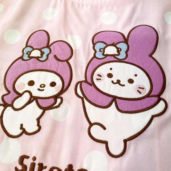 マイメロディ エプロン サンリオ しろたん×マイメロ コラボ マイメロディ エプロン サンリオ しろたん×マイメロ コラボ