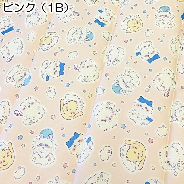 ちいかわ ハチワレ うさぎ モモンガ ゆめかわ柄 オックス生地 50cmカットクロス 約110×50cm 綿100％ 日本製 プリント 入園入学 【4点までメール便可】｜fashionichiba-sanki｜07