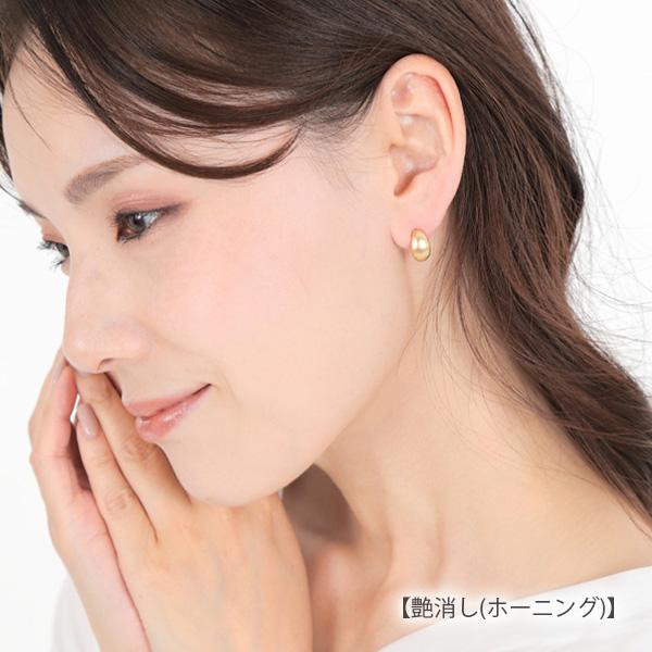 月甲 ピアス ムーンピアス K18YG 18金 18k イエロー ゴールド 月甲 ピアス ムーンピアス K18YG 18金 18k イエロー ゴールド