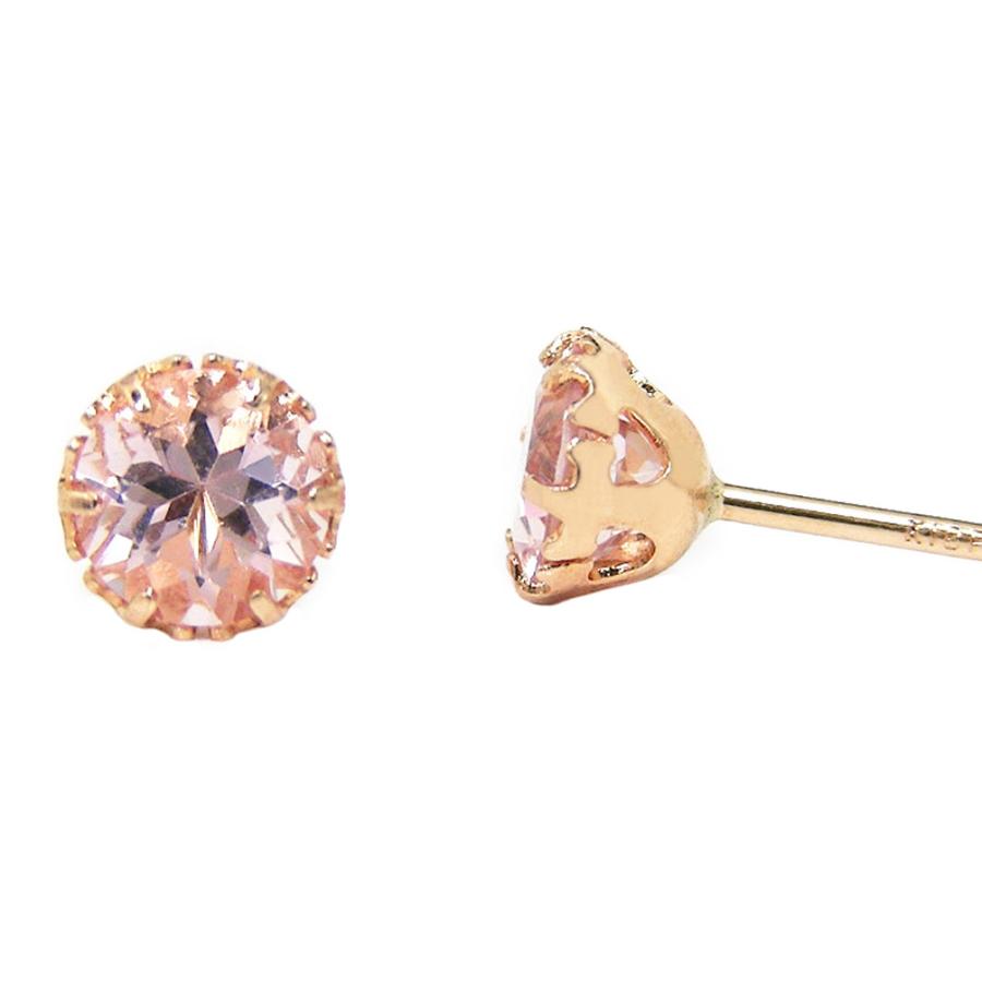 モルガナイト ピアス ピンクアクアマリン K18PG 18k 18金 ピンク モルガナイト ピアス ピンクアクアマリン K18PG 18k 18金 ピンク