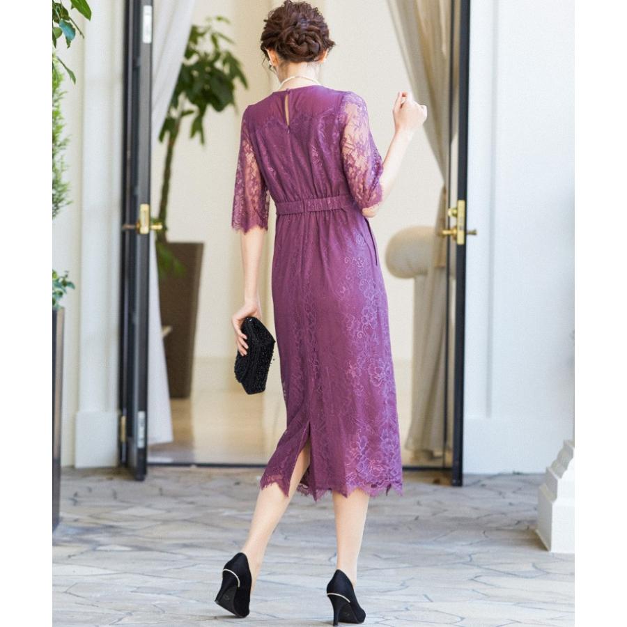 結婚式 ワンピース パーティードレス ドレス レース 花柄 ビスチェ 総