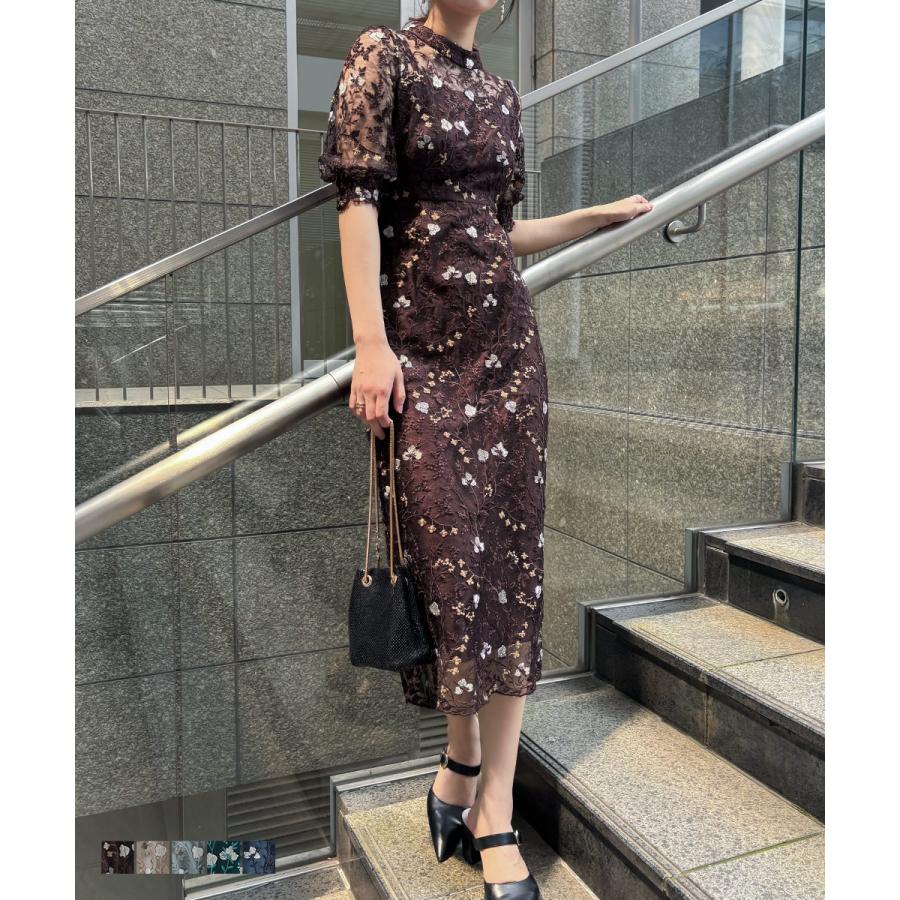 Fashion Letter（ファッションレター） アンティーク刺繍レースドレス