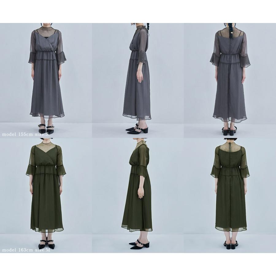 etoll. ラメチュールシフォンドレス ワンピース レディース etoll. ラメチュールシフォンドレス ワンピース レディース