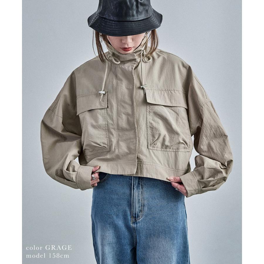 Fashion Letter（ファッションレター） スタンドカラー ショート丈 