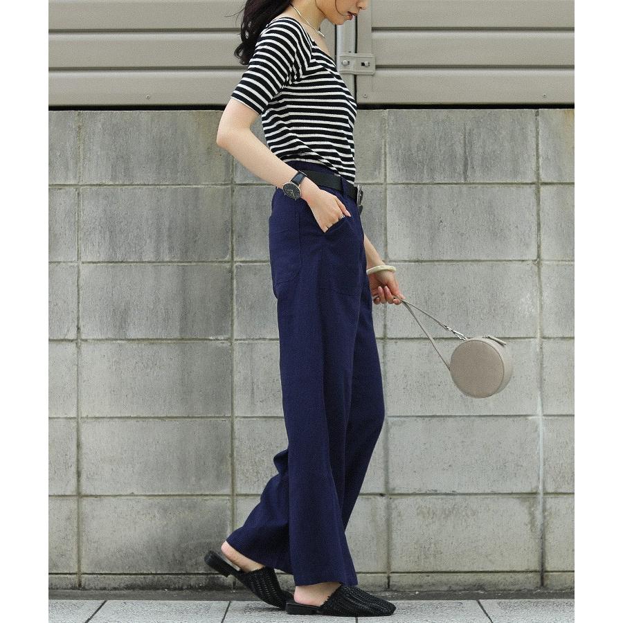 ワイドパンツ レディース きれいめ 春夏 リネン レーヨン パンツ ワイドパンツ レディース きれいめ 春夏 リネン レーヨン パンツ