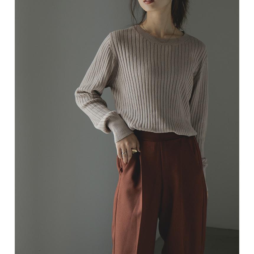 Fashion Letter（ファッションレター） [M-5L]ラウンドネック