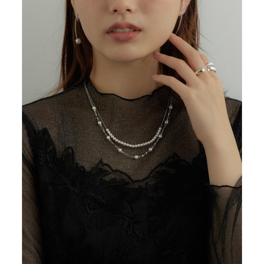 niana ネックレス レディース パール 2連 結婚式 アクセサリー niana ネックレス レディース パール 2連 結婚式 アクセサリー