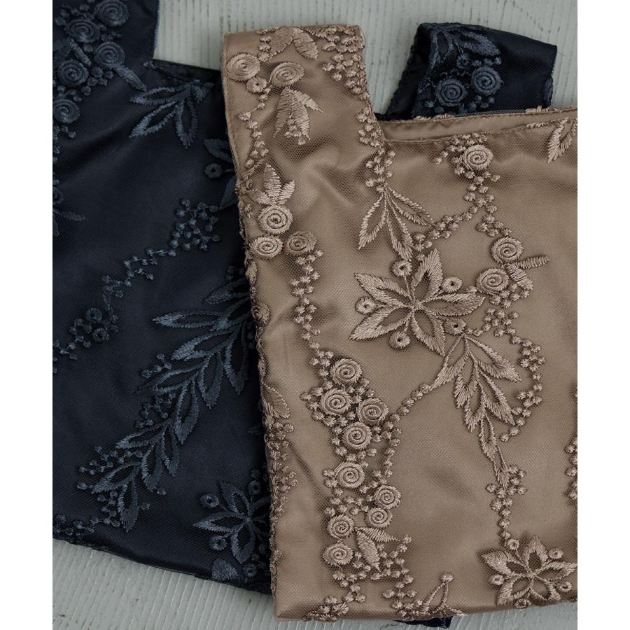 niana 刺繍レースワンハンドルバッグ パーティーバッグ トート niana 刺繍レースワンハンドルバッグ パーティーバッグ トート
