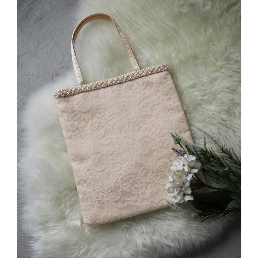 kana・niana «パーティーバッグ&パンプス» 2つセット ニアナ niana サテン刺繍レースハンドバッグ 結婚式 二次会 お呼ばれ