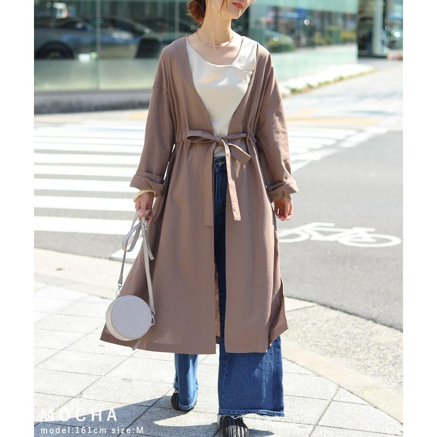 コットン リネン ロングガウン 麻 リネン混 ロングカーディガン ワンピース シャツワンピース アウター レディース 春夏 カーディガン ロング ライト アウター Sd4002 Fashionletter 通販 Yahoo ショッピング