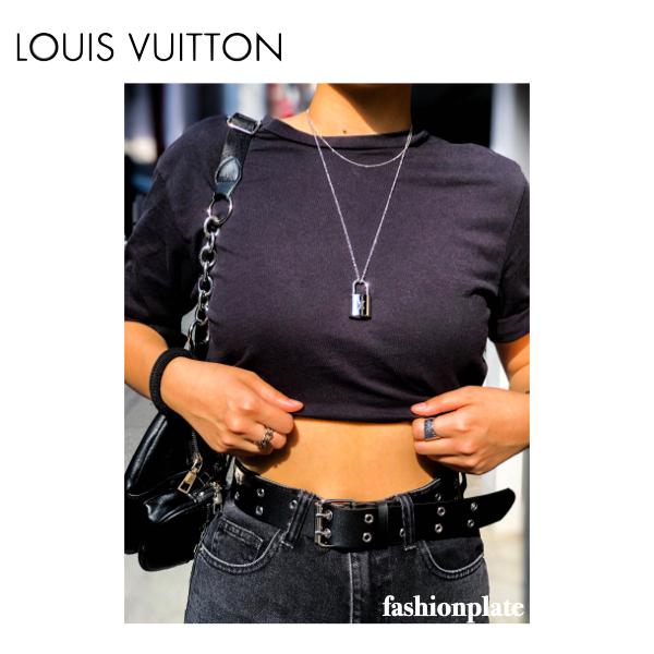 【非売品】LOUIS VUITTON Padlock cadenas necklace Silver ルイ・ヴィトン パドロック カデナ 南京