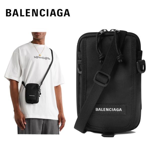 激安 BALENCIAGA Explorer Messenger Bag Mens Black エクスプローラーメッセンジャーバッグ 2020-2021年秋冬 ブラック 2020AW バレンシアガ 【高額売筋】 メンズ