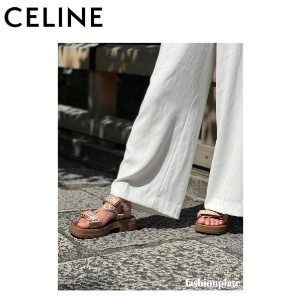 2colors】CELINE Leo strappy sandals Ladies 2022SS セリーヌ レオ 