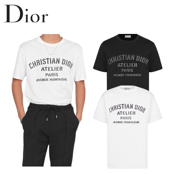 【2colors】Dior CHRISTIAN DIOR ATELIER Oversized T-shirt 2020AW ディオール クリスチャンディオール アトリエ オーバーサイズ Tシャツ 2020-2021年秋冬 :dior-item-0006:fashionplate Yahoo!ショップ