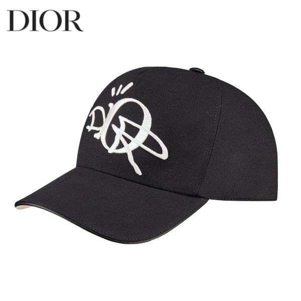 Christian Dior CACTUS JACK DIOR Baseball cap Black 2022AW Christian Dior CACTUS JACK DIOR Baseball cap Black 2022AW