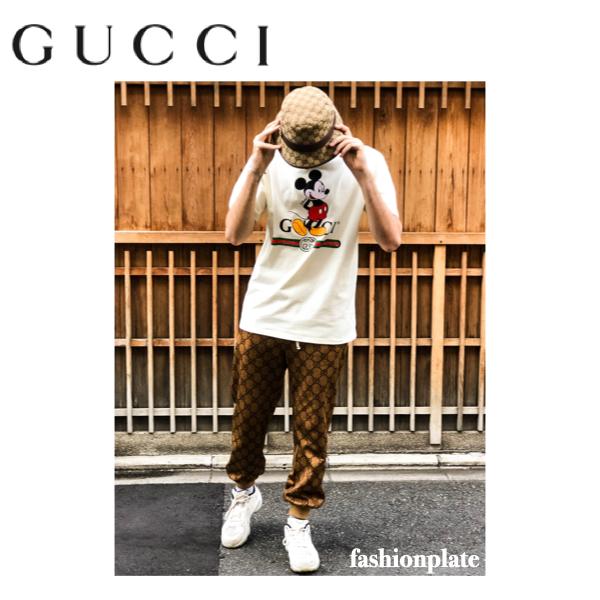 Disney mickey x Gucci Oversize T-shirt Mens Off white 2020SS 