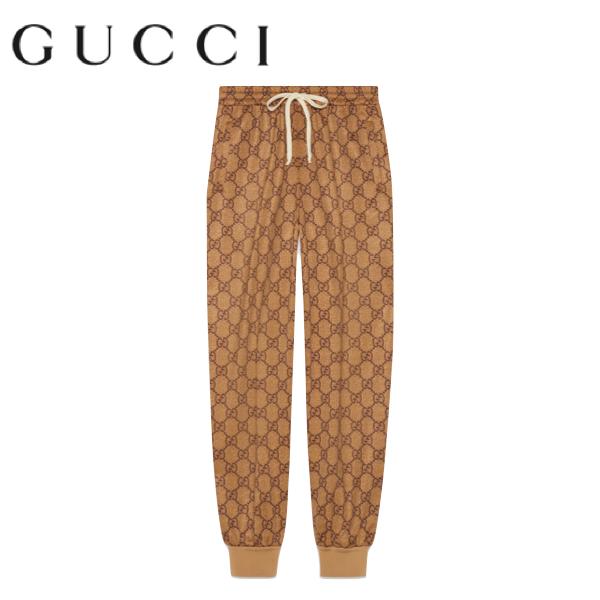 GUCCI GG Technical jersey jogging pant Camel 2020SS グッチ 