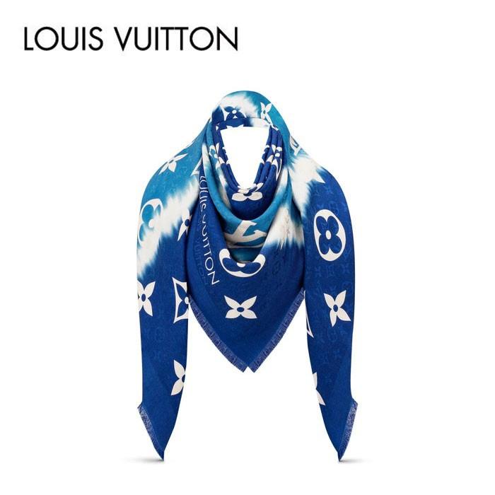 LOUIS VUITTON ルイ・ヴィトン M76086 ショール・モノグラム LVエスカル ブルー 2020年春夏新作  :louisvuitton-item-0235bl:fashionplate Yahoo!ショップ - 通販 - Yahoo!ショッピング