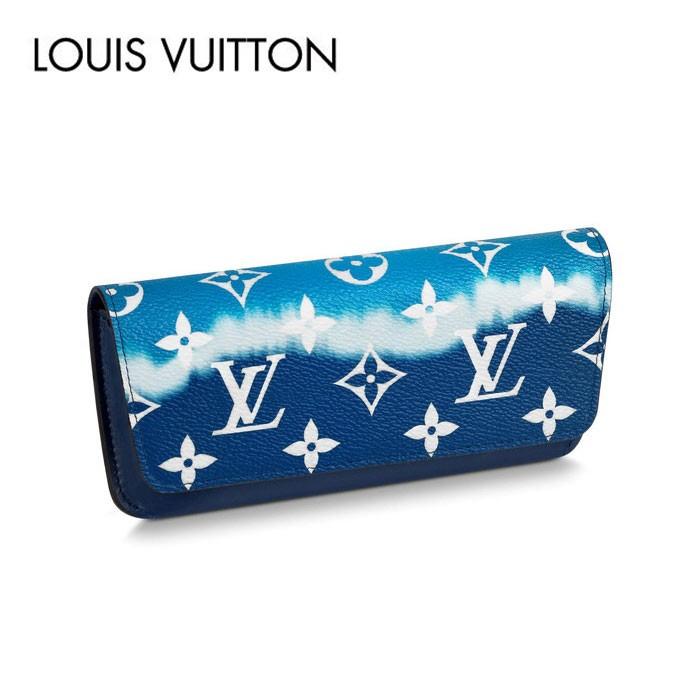 LOUIS VUITTON ルイ・ヴィトン GI0474 LVエスカル メガネケース ブルー ...