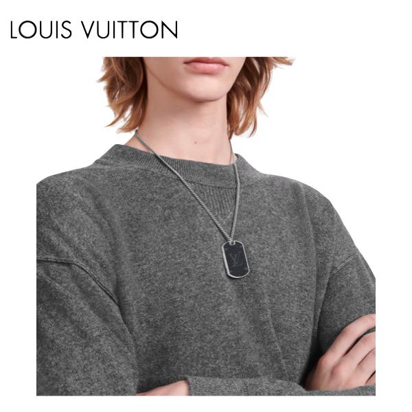 新品登場 Necklace Plate Eclipse Monogram Vuitton Louis Vuittonのアイテムで格上げコーデ Louis 21ss 21年春夏 ネックレス モノグラム エクリプス コリエ プラーク ルイヴィトン メンズアクセサリー Www Marfan Fr