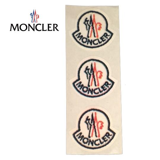 新品50枚 モンクレール MONCLER ロゴ ワッペン型 シール ステッカー