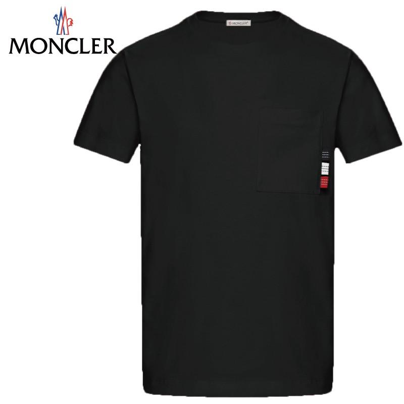 MONCLER モンクレール T-SHIRT Tシャツ Noir ブラック メンズ 2019年春夏 :moncler-mens-0623