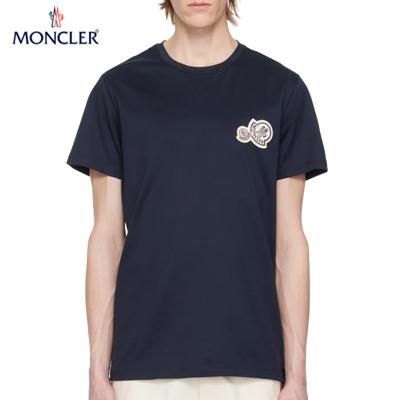 MONCLER モンクレール T-SHIRT Tシャツ Noir ブラック メンズ :moncler 