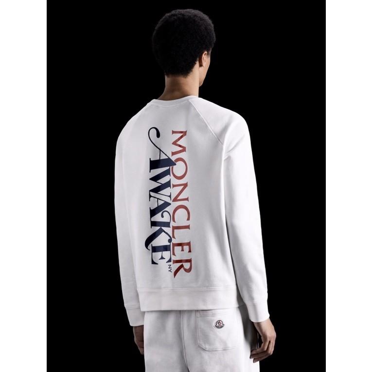 2 MONCLER 1952 GENIUS Awake SWEAT-SHIRT Ivoire Ivory Mens 2020SS モンクレール