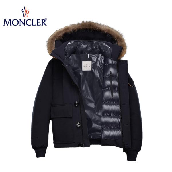MONCLER CAVELL Down Jacket Dark Blue Mens 2020AW モンクレール 