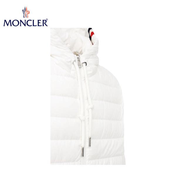 MONCLER EUS Hooded Down Jacket Outer White Mens 2021SS 