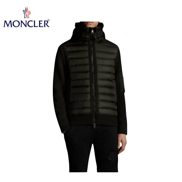 MONCLER Cardigan Mens Army Green Top 2021AW モンクレール 