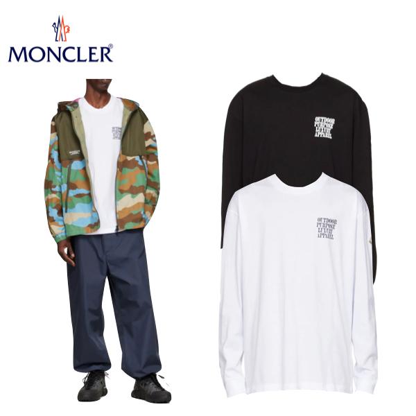 【2colors】MONCLER Long sleeve tee 2022SS モンクレール ロングスリーブ ティー メンズ 2カラー
